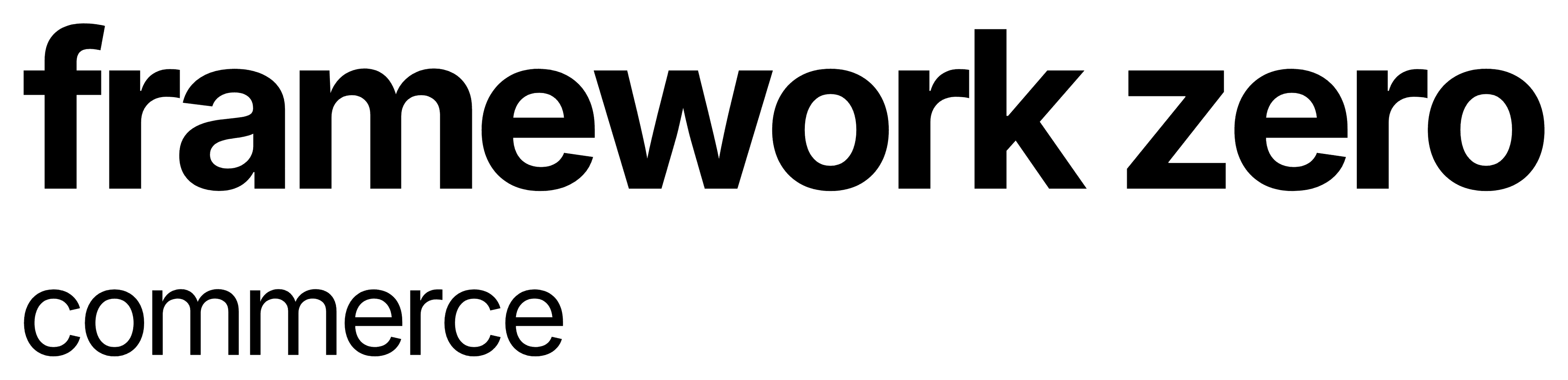 Framework Zero Commerce